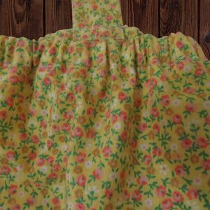 Plastic Bag Holder, Floral Shopping Bag Dispenser